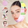 Beiskll Reusable V Line Lifting Mask with Chin Strap, V Shaped Face Mask for Sagging, Jaw Exerciser (Colorful) view 3