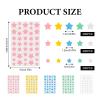 800 Pcs Pimple Patches Stars, Star Face Pimple Patches, Hydrocolloid Acne Patche, Hydrocolloid Containing Tea Tree Oil, Invisible Tear-Off Design, Beauty and Skin Care (5 Colors) view 2