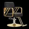 Barber Chair for Home and Professional Hair Salon, Hairdressing Chair with Swivel and Hydraulic Pump, Adjustable Hair Styling Beauty Chair with Foot Rest for Barbershop Spa Tattoo Shop,Black view 1