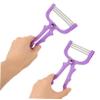 FOMIYES Facial Hair Threading Kit Women's Hair Removal Tool Set Face Epilator for Upper Lip Chin Cheeks Easy to Use No Pain Random Color view 3