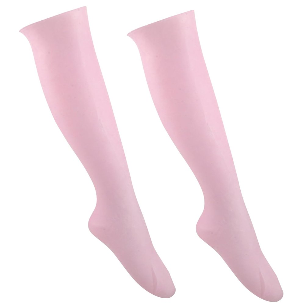 BESPORTBLE Moisturizing Foot Socks for Cracked Heels Soft Sebs Gel Spa Socks with Elastic Cuff Breathable Design for Long-Lasting Comfort for Foot Care and Hydration