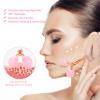 Aznrszy Gua Sha Facial Tools, Jade Roller for Face Skin Care Lymphatic Drainage, Pumpkin-Shaped Rose Quartz Head, Guasha Massager for Anti-Aging & Skin Tightening, Reduce Wrinkles & Puffiness view 3