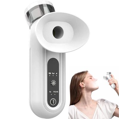 hocvseo Eye Steamer for Dry Eyes, Nano Eye Mist Steam Sprayer, 38-42 Constant Temperature, Eye Moisturizing Soothing Device, for Relief Dry Eye