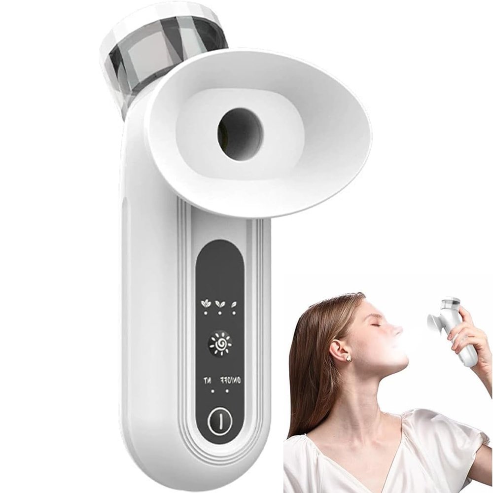 hocvseo Eye Steamer for Dry Eyes, Nano Eye Mist Steam Sprayer, 38-42 Constant Temperature, Eye Moisturizing Soothing Device, for Relief Dry Eye