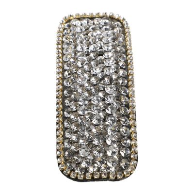 WRITWAA Rhinestone Hair Barrettes for Women Sparkly Snap Clips for Girls Elegant Retro Hair Accessories for Weddings Parties and Daily Wear Effortless Styling with Minimalist Design