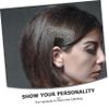 WRITWAA Rhinestone Hair Barrettes for Women Sparkly Snap Clips for Girls Elegant Retro Hair Accessories for Weddings Parties and Daily Wear Effortless Styling with Minimalist Design view 3
