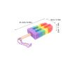 SUPVOX 4pcs Exfoliating Bath Sponges Body Scrubber Shower Puff for Women Shower Scrubber Body Wash Brush Soft Gentle view 2