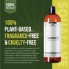100% Pure Squalane Oil from Olives  Lightweight, Non-Greasy Moisturizer for Skin & Hair | Deep Hydration, Fast-Absorbing & Non-Comedogenic | Natural Skin Care & Hair Oil | Spain | 16 Fl Oz view 4