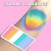 Anka Bella Professional Water Activated Rainbow Cake Face PaintPink Yellow50gm,Hypoallergenic, Non-Toxic,Face Body Painting Makeup view 4