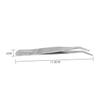 Beaupretty Portable Eyebrow Comb Tweezers Lash Extension Clip Stainless Steel Beauty Tools for Women Makeup Kit view 4