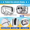 24 Pcs Volleyball Gifts for Teen Girls 12 Volleyball Makeup Bags with 12 Round Makeup Pocket Mirror, 7 x 4.7 x 2.4'' Volleyball Cosmetic Bag Sport Gifts for Women Players Fans (volleyball) view 4
