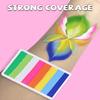 Anka Bella Professional Water Activated Rainbow Cake Face PaintRosy Clounds50gm,Hypoallergenic, Non-Toxic,Face Body Painting Makeup view 4