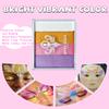 Anka Bella Professional Water Activated Rainbow Cake Face PaintDreamy Mermaind50gm,Hypoallergenic, Non-Toxic,Face Body Painting Makeup view 3