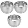 BELLIFFY 3pcs Shaving Bowl for Men Double Shaving Cup Portable Household Shave Bowl Easy to Clean and Travel Friendly Capacity view 1