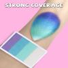 Anka Bella Professional Water Activated Rainbow Cake Face PaintPearl Sky50gm,Hypoallergenic, Non-Toxic,Face Body Painting Makeup view 4