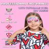 Anka Bella Professional Water Activated Rainbow Cake Face PaintWonderland50gm,Hypoallergenic, Non-Toxic,Face Body Painting Makeup view 2