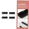 Beaupretty 4Pcs Double-Sided Nail Cleaning Brushes Non-Slip Hand Scrub Brushes with Soft Bristles High-Temperature Resistant Handwashing Brushes for Household and Personal Care view 2