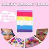 Anka Bella Professional Water Activated Rainbow Cake Face PaintDreamy Carnival50gm,Hypoallergenic, Non-Toxic,Face Body Painting Makeup view 3