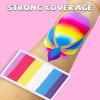 Anka Bella Professional Water Activated Rainbow Cake Face PaintDreamy Carnival50gm,Hypoallergenic, Non-Toxic,Face Body Painting Makeup view 4