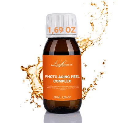 Ane Lumiere Photoaging & Sun Damage Exfoliating Chemical Peel For Face  Multi-Acid Cosmetic Solution with Salicylic, Lactic & Citric Acids  50ml Glass Bottle  Made in Spain