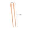 Beaupretty 100pcs Wooden Wax Applicators for Body Nose Hair Removal Single Use Smooth Safe Easy to Share view 2
