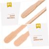 Beaupretty 100pcs Wooden Wax Applicators for Body Nose Hair Removal Single Use Smooth Safe Easy to Share view 4