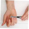 Beaupretty 1set Metal Nail Trimming Files Double-Sided Manicure Tools for Smooth Fingernails Design for Home Office Travel Use view 4