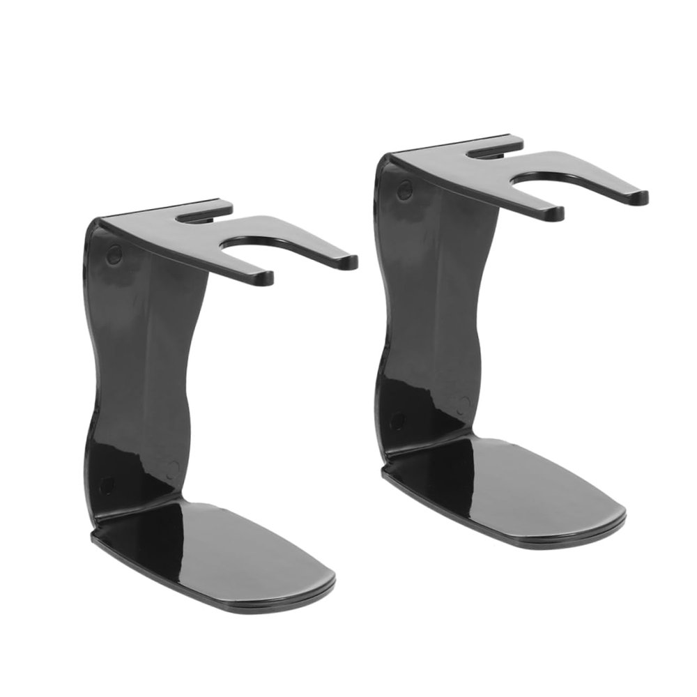 Beaupretty 2pcs Safety Razor Stand Brush Holder Men's Shaving Accessories Organizer Plastic