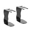 Beaupretty 2pcs Safety Razor Stand Brush Holder Men's Shaving Accessories Organizer Plastic view 1