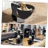 Beaupretty 2pcs Safety Razor Stand Brush Holder Men's Shaving Accessories Organizer Plastic view 3
