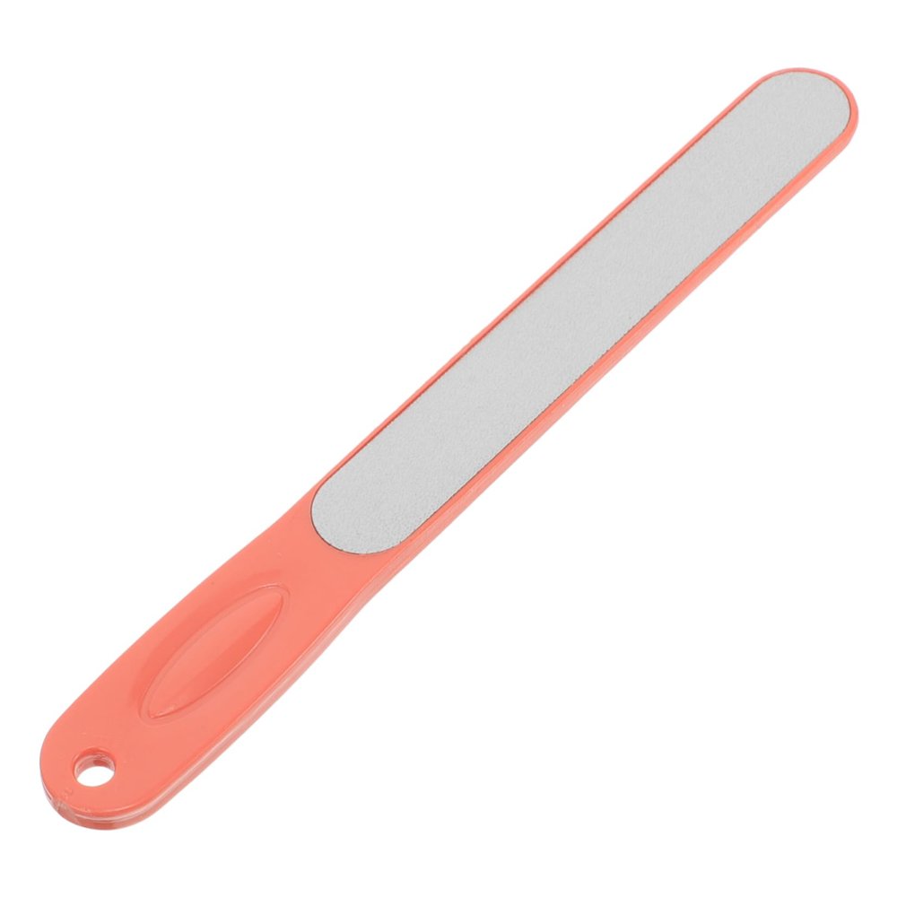 Beaupretty Stainless Steel Nail Files for Manicure Portable and Versatile Trimming Tool for Natural Nails Lightweight for Travel for Home