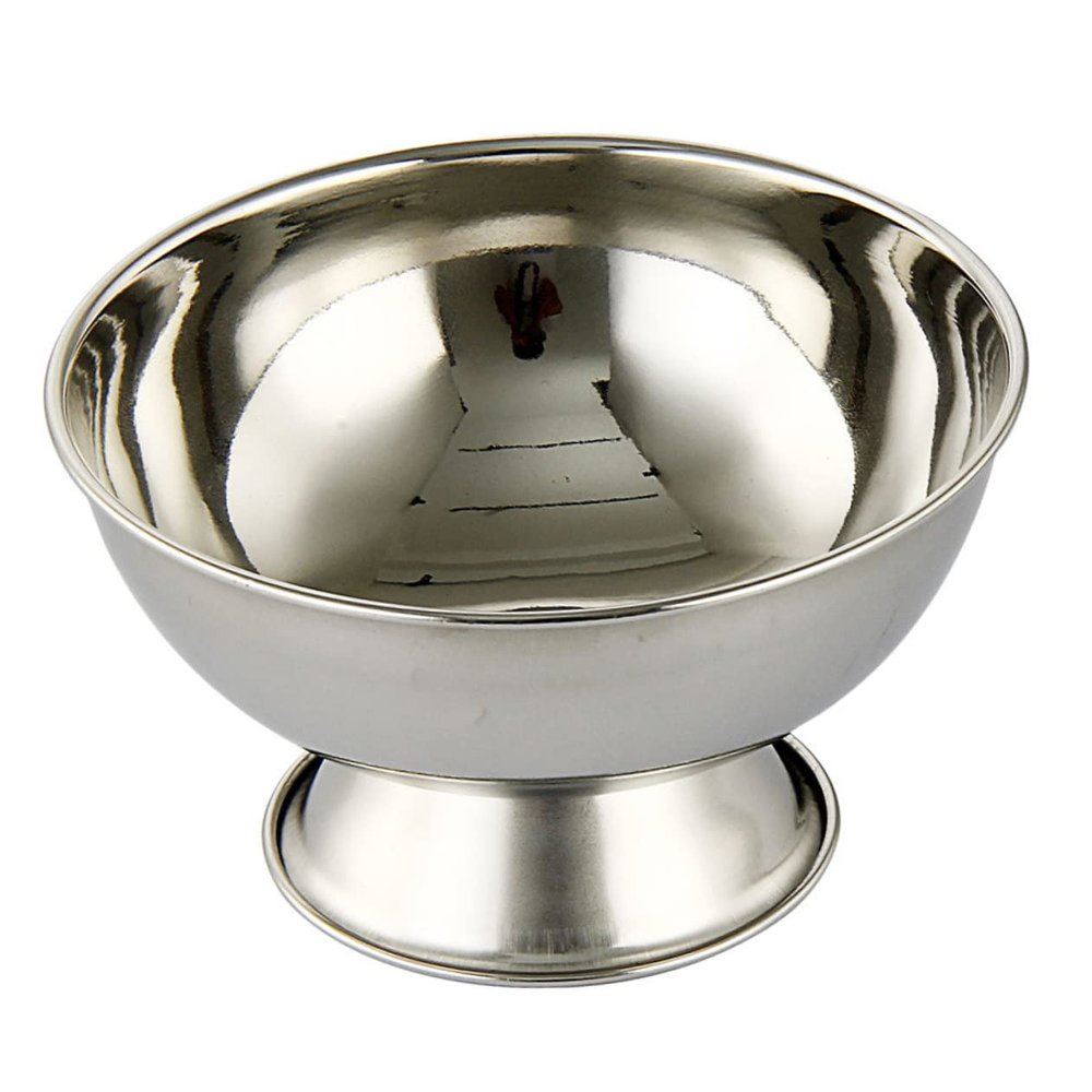 Beaupretty Large Shaving Bowl Brush Stainless Steel Shaving Mug Men's Shave Supply