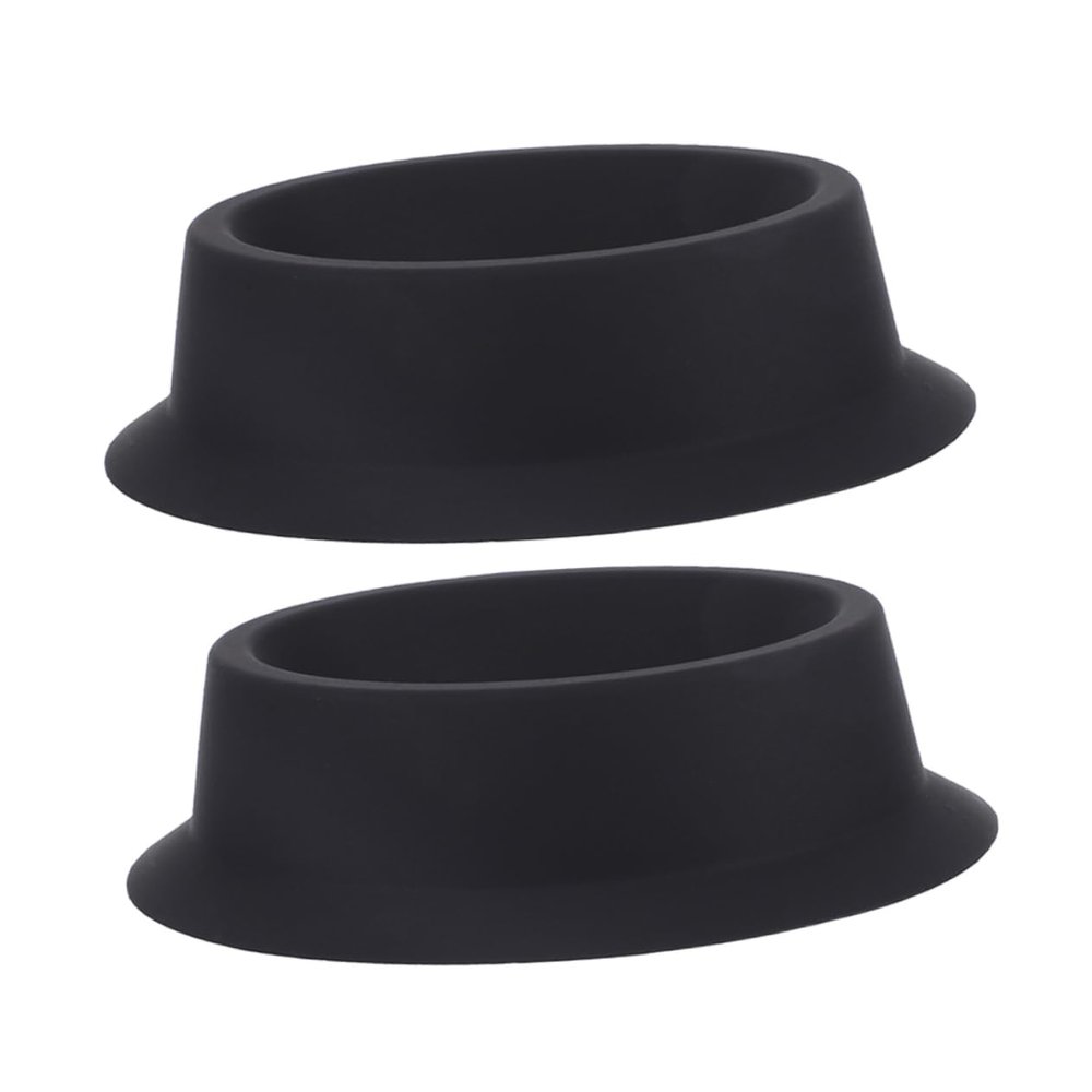 SKISUNO 2pcs Silicone Hair Treatment Bowl Barber Shaving Tool Portable Mixing Bowl for Hair Dyeing Salon Hairdressing Pigment Mixing Manual Shaving Tool