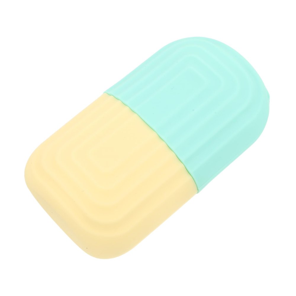 FOMIYES Ice Face Roller Reusable Silicone Facial Mold for Care Gentle Massage Tool for Puffiness Relief Compact Cactus Beauty