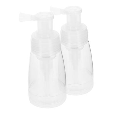 Powder Applicator Bottle Refillable Spray Plastic 2Pcs 180ml