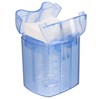 HOOTNEE Perm Paper Box Hair Salon Perm Accessories Portable Plastic Tissue Dispenser Transparent Organizer for DIY Hair and Salon Use