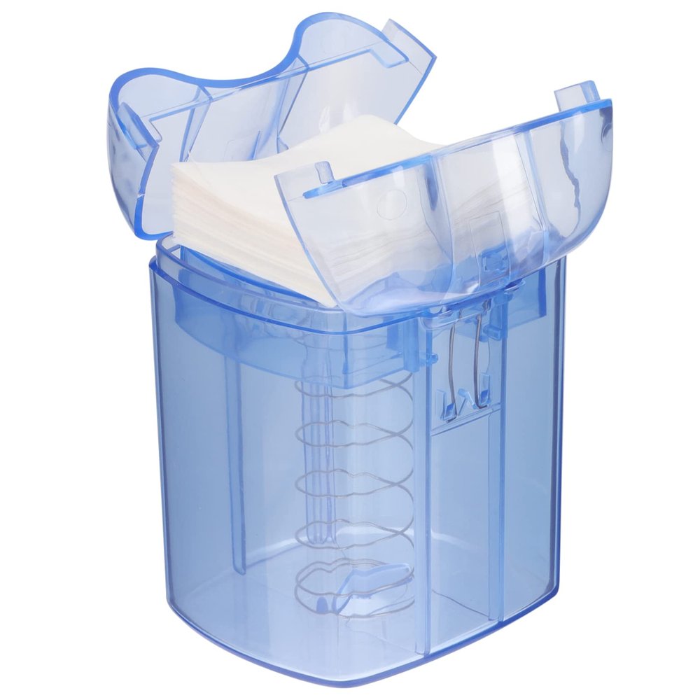 HOOTNEE Perm Paper Box Hair Salon Perm Accessories Portable Plastic Tissue Dispenser Transparent Organizer for DIY Hair and Salon Use