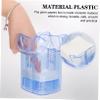 HOOTNEE Perm Paper Box Hair Salon Perm Accessories Portable Plastic Tissue Dispenser Transparent Organizer for DIY Hair and Salon Use view 2
