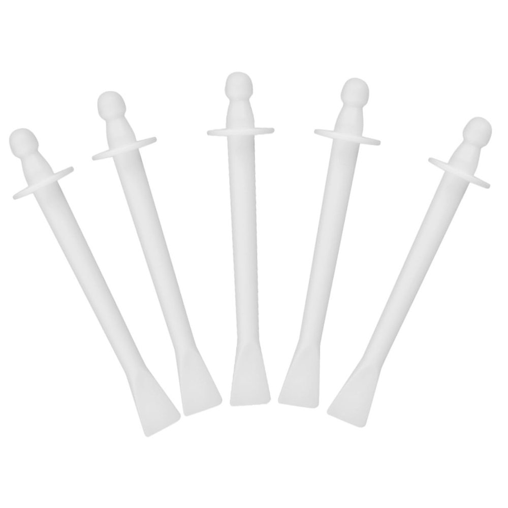 Gatuida 10pcs Disposable Plastic Nose Wax Sticks for Hair Removal Multifunctional Waxing for Adults and Lightweight for Home Salon Use