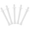 Gatuida 10pcs Disposable Plastic Nose Wax Sticks for Hair Removal Multifunctional Waxing for Adults and Lightweight for Home Salon Use view 1