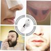 Ipetboom 12pcs Stainless Steel Beard Scissors Grooming Kit Pointed Round Scissors White Leather Case Small Comb for Beard Trimming Nose Hair Grooming view 4