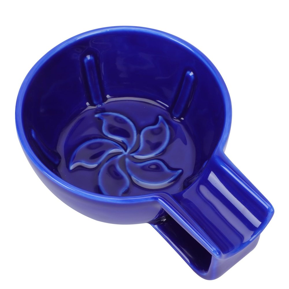 Didiseaon Elegant Shaving Foam Bowl Men's Shaving Tool Soap Dish for Home Travel