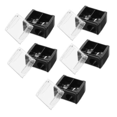 FOMIYES 5pcs Eyebrow and Lip Liner Sharpener Portable Makeup Tool Handheld Reusable Perfect for Office School and Travel