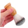 FOMIYES Men's Beard Brush Set 2pcs Soft Bristle Shaving Brush Ergonomic Handle for Beard Grooming and Facial Cleansing view 3