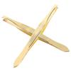 DEARMAMY 2pcs Professional Eyebrow Clip Set Eyebrow Tweezers Trimmer for Women Men Easy to Use view 1