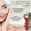 RD Alchemy - Desincrustation Solution/Scaling Fluid Blackhead Remover + 5 Pack Disposable Spa Headbands. for Home or Professional spas. view 2