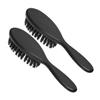 Healeved 2pcs Essential Men's Grooming Kit Soft Bristle Beard Comb Brush Detangle Style and Maintain Mustache Beard for Go view 1