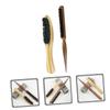 BELLIFFY Beard Care Kit for Men Salon Beard Brush Cleaning Brush Male Grooming Tool Detangler view 3