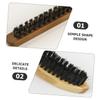 BELLIFFY Beard Care Kit for Men Salon Beard Brush Cleaning Brush Male Grooming Tool Detangler view 4