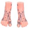 Beaupretty 1pair Foot Massage Acupoint Model for Teaching and Display Foot Bath Model Realistic Reflection Areas for Learning Acupressure Techniques view 1